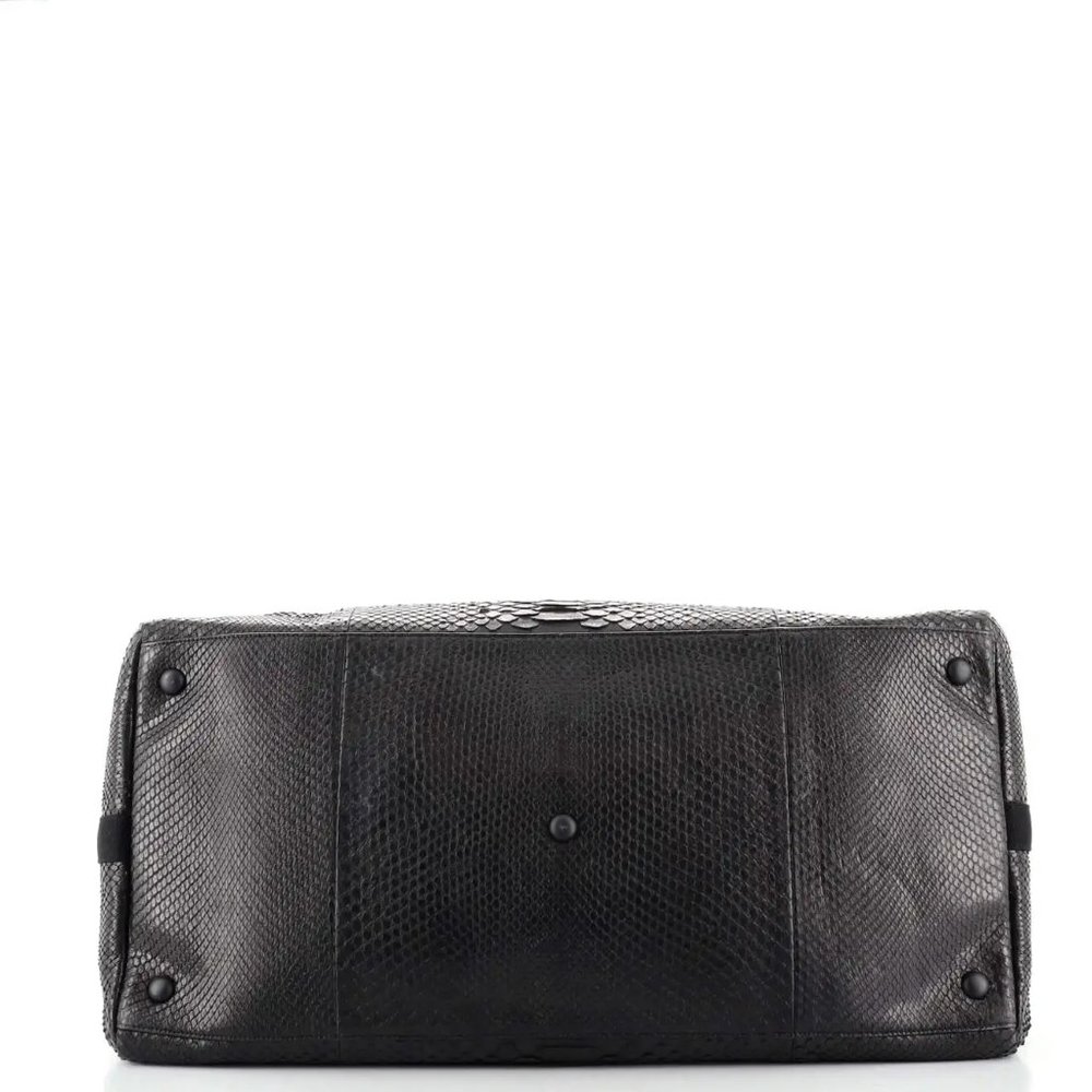 Yves Saint Laurent Nuxx Duffle In Python - image 4